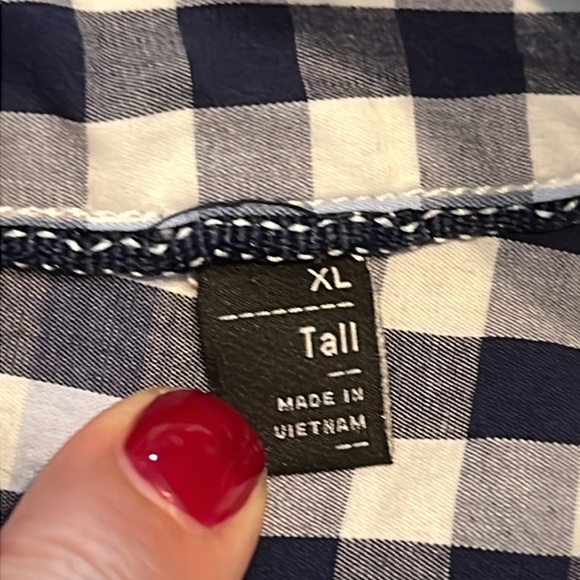 Hawker Rye Blue Checkered Men’s Casual Shirt - Picture 11 of 11